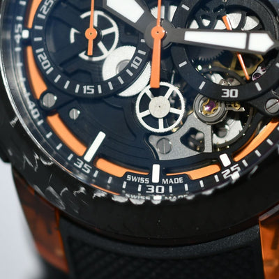 CHRONOFIGHTER SUPERLIGHT CARBON SKELETON - TRANSLUCENT ORANGE