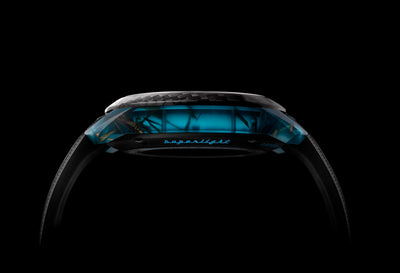 CHRONOFIGHTER SUPERLIGHT CARBON SKELETON - TRANSLUCENT BLUE