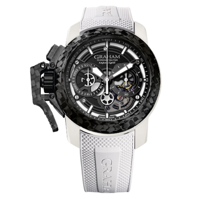CHRONOFIGHTER SUPERLIGHT CARBON SKELETON WHITE