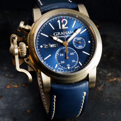 CHRONOFIGHTER VINTAGE BRONZE & BLUE