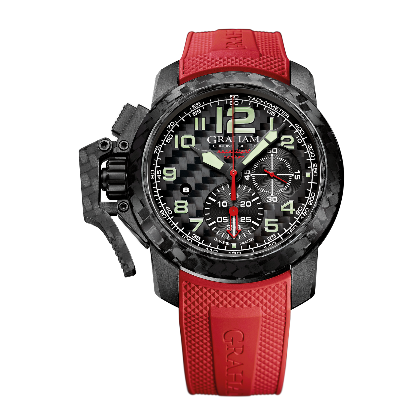 CHRONOFIGHTER SUPERLIGHT CARBON (RED)