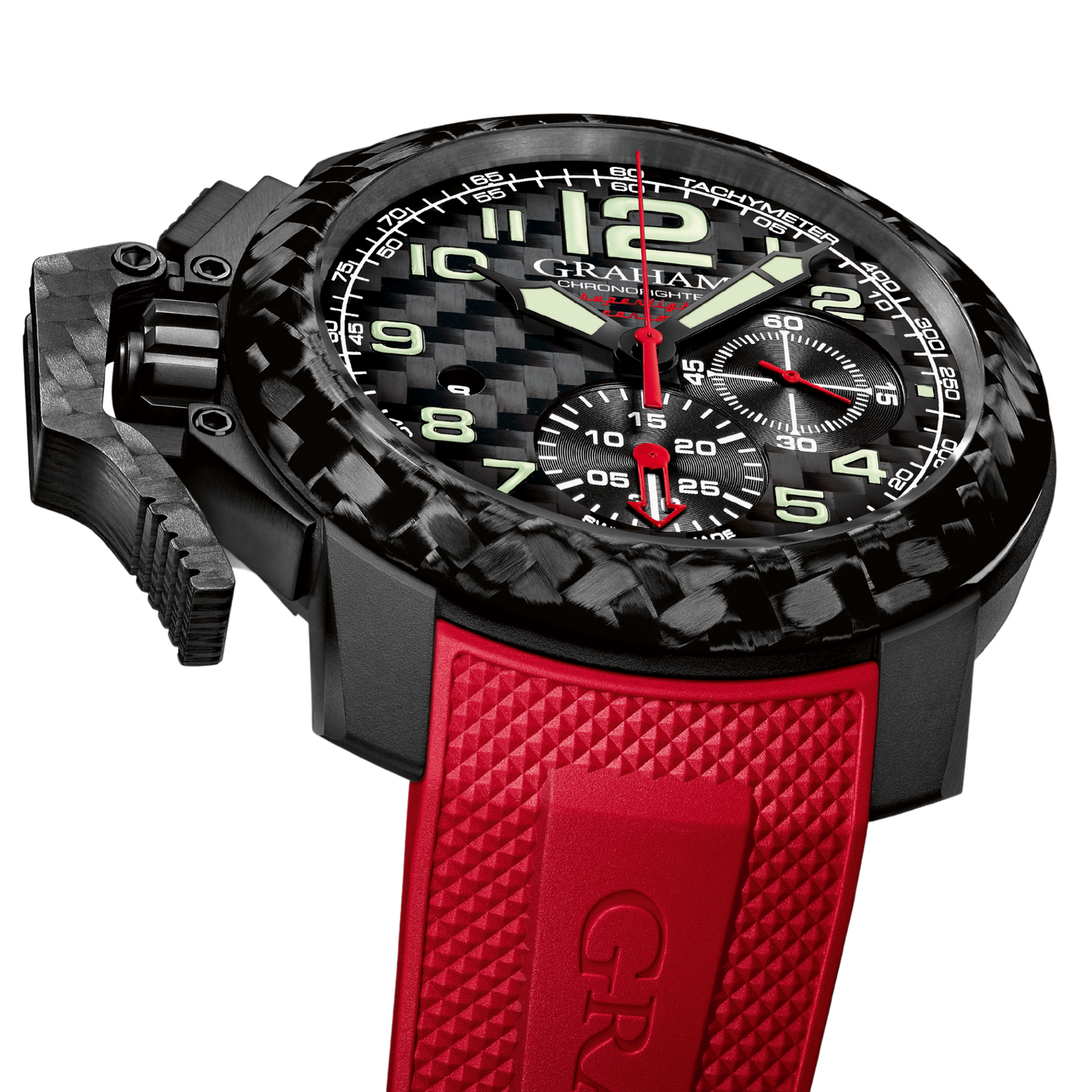 CHRONOFIGHTER SUPERLIGHT CARBON (RED)