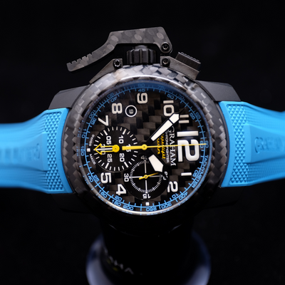 Carbon watch - Chronofighter Superlight Carbon - GRAHAM Watches